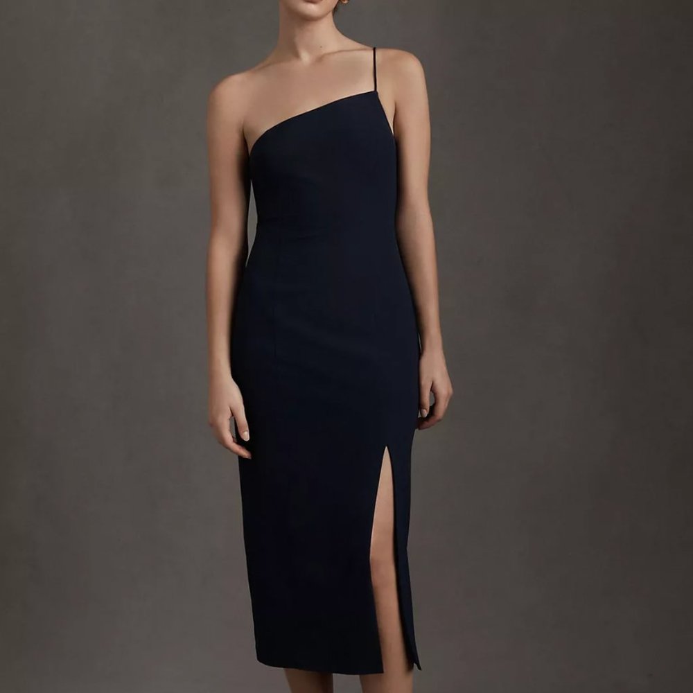 BHLDN Miranda Crepe Midi Dress